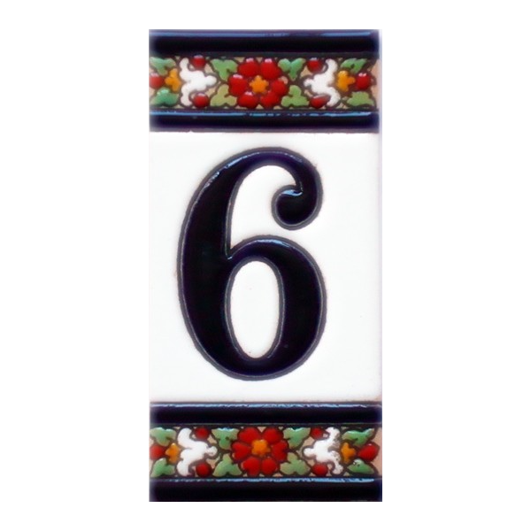 6 Цифри и букви 5,5 x 11 см